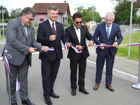 Uradna predaja obnovljene ceste Razkrižje – MP Gibina svojemu namenu 27
